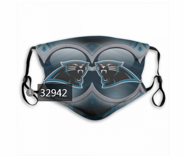New 2021 NFL Jacksonville Jaguars 165 Dust mask with filter->nfl dust mask->Sports Accessory